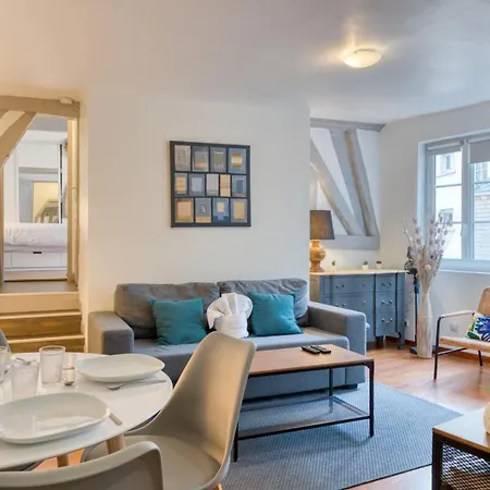 Daisy Un Charmant Appartement Pres De La Place Du Vieux Marche Rouen Exterior photo